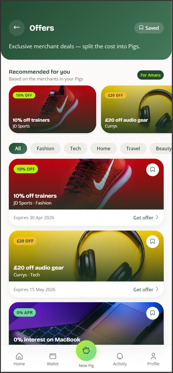 Offers worth opening