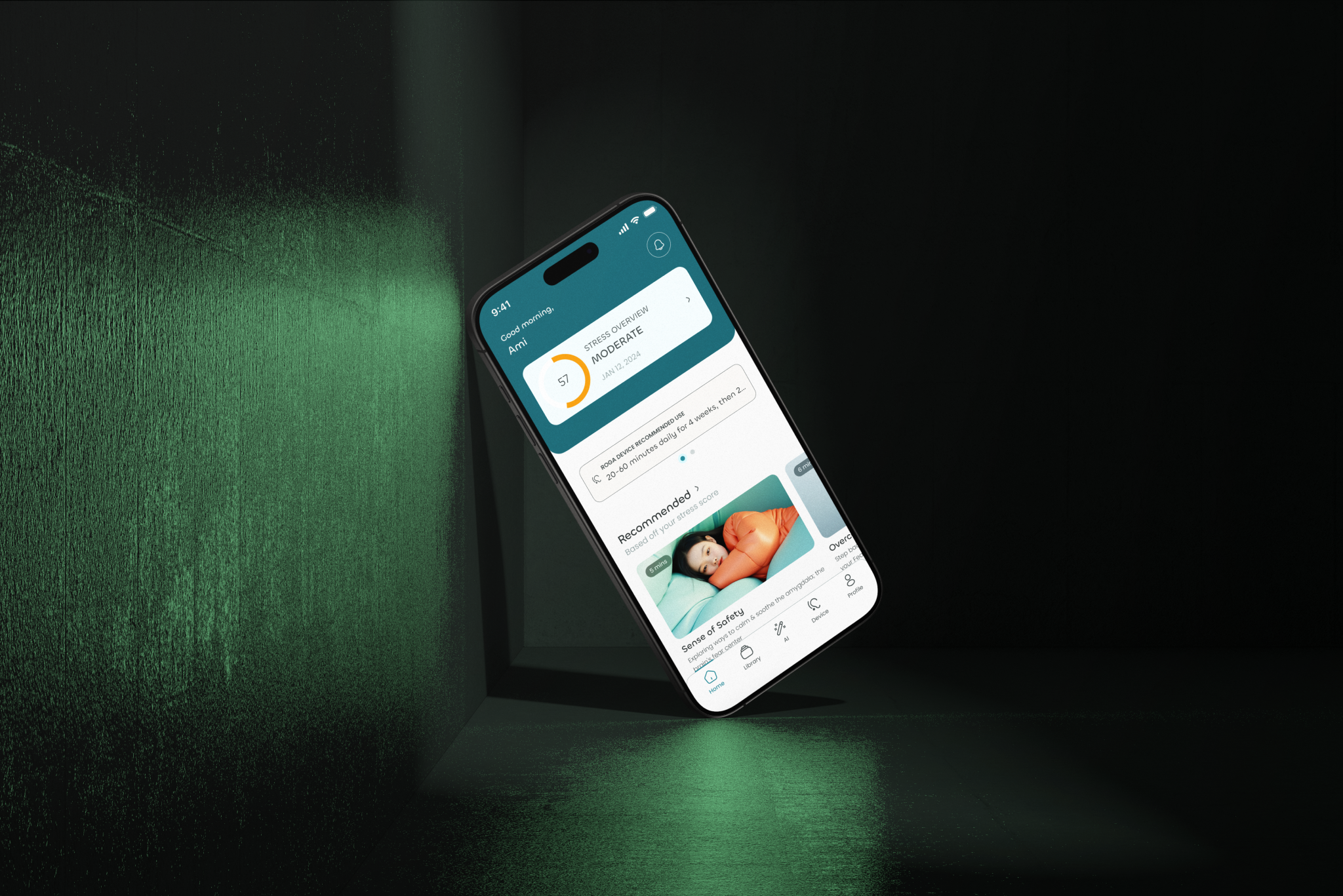 A neurotech experience that finally feels human.
